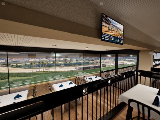 Del Mar Thoroughbred Club - Section Seabiscuit Skyroom Lvl 6 Tbl 207 Seat View
