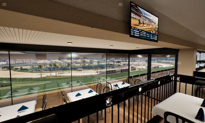 Del Mar Thoroughbred Club - Section Seabiscuit Skyroom Lvl 6 Tbl 207 Seat View