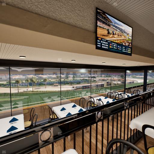 Del Mar Thoroughbred Club - Section Seabiscuit Skyroom Lvl 6 Tbl 208 Seat View