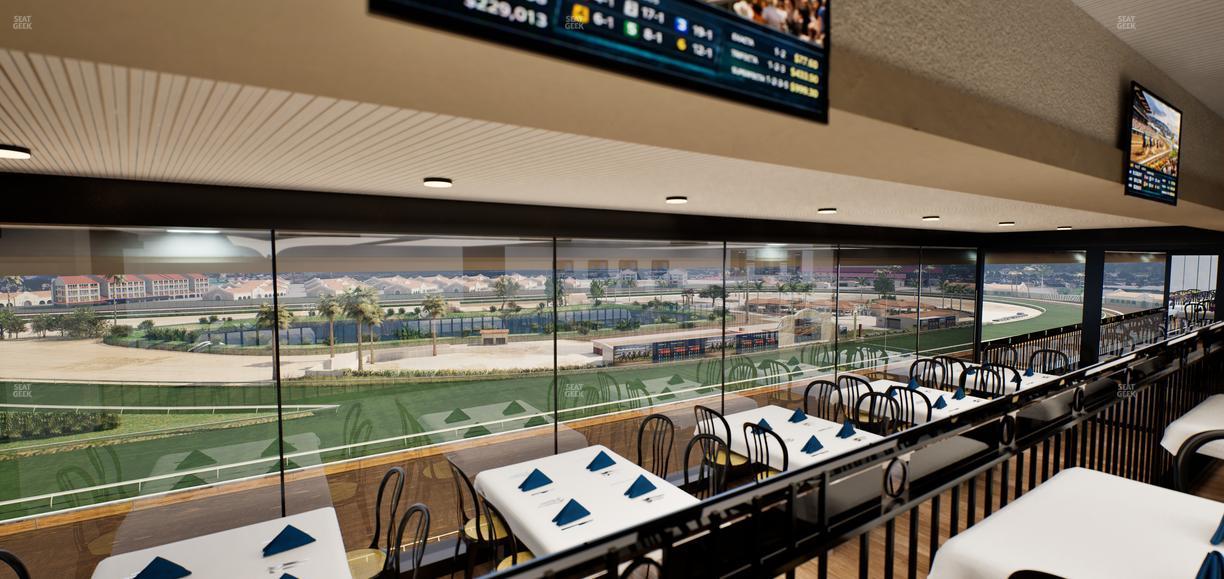 Del Mar Thoroughbred Club - Section Seabiscuit Skyroom Lvl 6 Tbl 209 Seat View