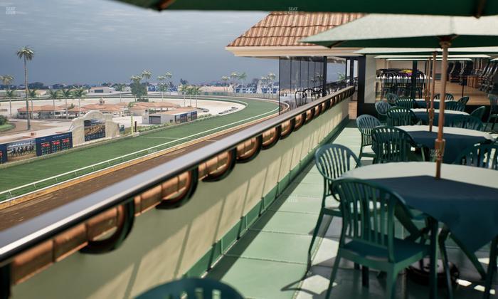 Del Mar Thoroughbred Club - Section Seabiscuit Skyroom Patio Lvl 6 Seat View