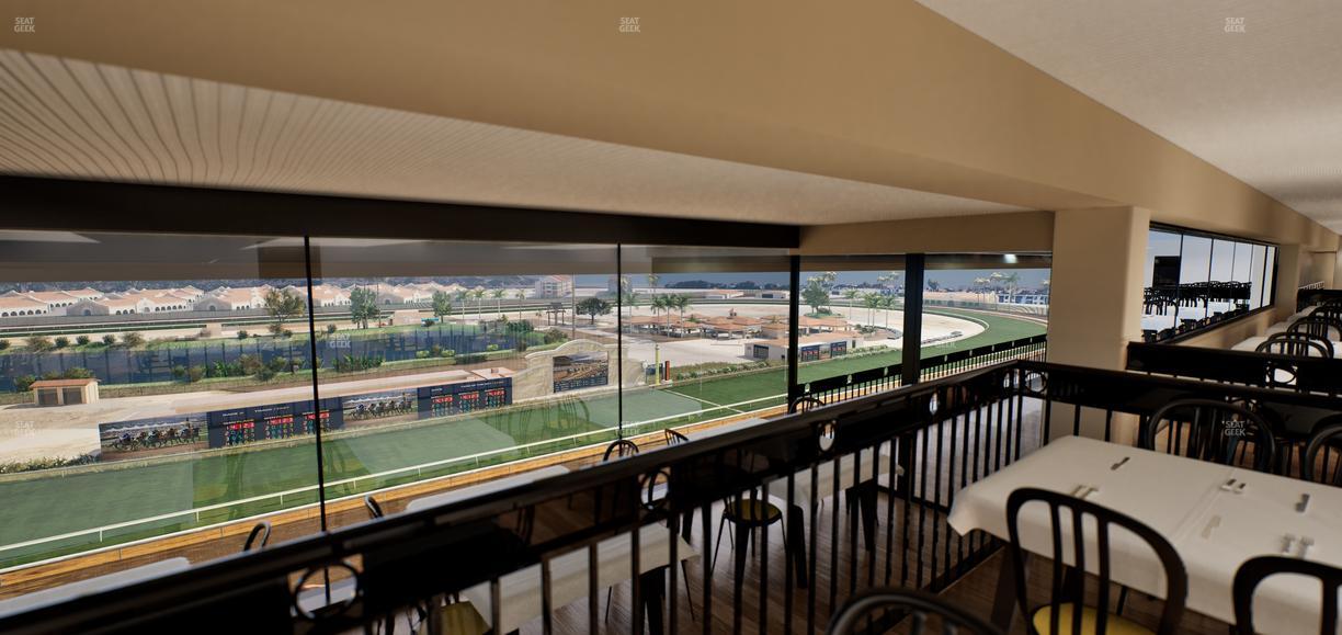 Del Mar Thoroughbred Club - Section Star Fiddle Skyroom Lvl 6 Seat View