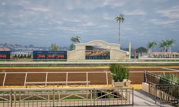 Del Mar Thoroughbred Club - Section Stretch Run Box 1 B Lvl 1 Seat View