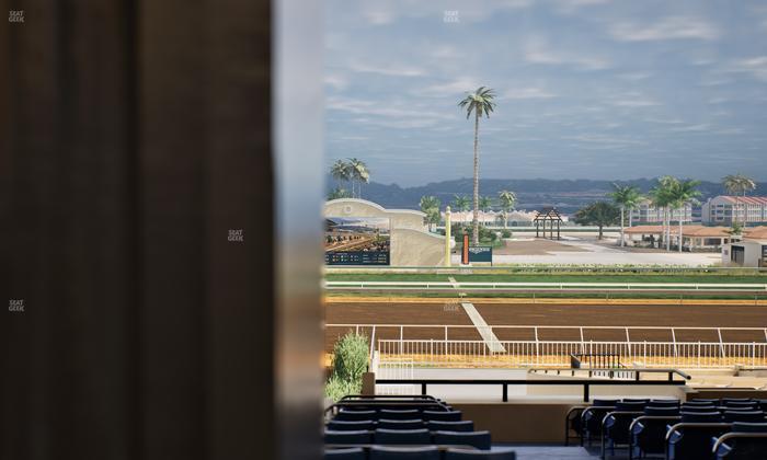 Del Mar Thoroughbred Club - Section Stretch Run Box 1 E Lvl 3 Seat View