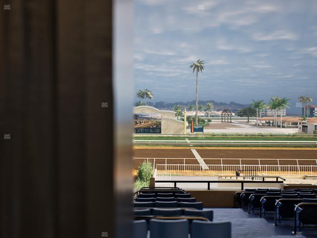Del Mar Thoroughbred Club - Section Stretch Run Box 1 E Lvl 3 Seat View