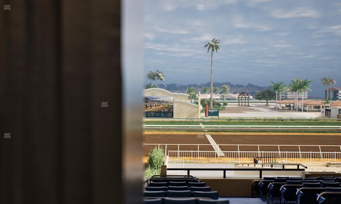 Del Mar Thoroughbred Club - Section Stretch Run Box 1 E Lvl 3 Seat View