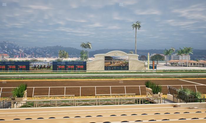 Del Mar Thoroughbred Club - Section Stretch Run Box 11 A Lvl 2 Seat View