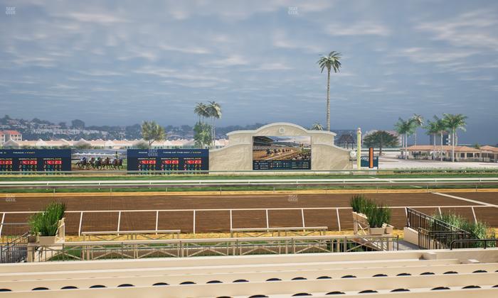 Del Mar Thoroughbred Club - Section Stretch Run Box 11 A Lvl 2 Seat View