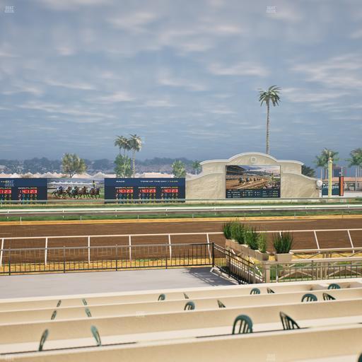 Del Mar Thoroughbred Club - Section Stretch Run Box 11 E Lvl 1 Seat View