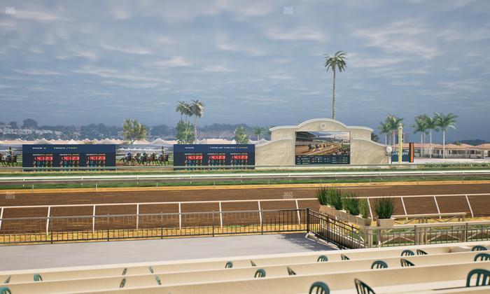 Del Mar Thoroughbred Club - Section Stretch Run Box 12 E Lvl 1 Seat View