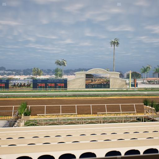 Del Mar Thoroughbred Club - Section Stretch Run Box 13 A Lvl 2 Seat View