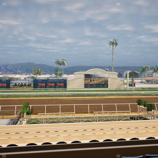 Del Mar Thoroughbred Club - Section Stretch Run Box 13 B Lvl 2 Seat View