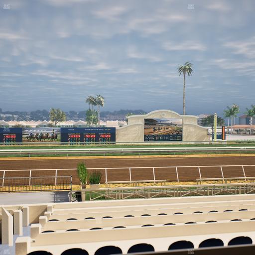 Del Mar Thoroughbred Club - Section Stretch Run Box 15 A Lvl 2 Seat View