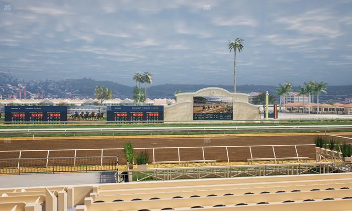 Del Mar Thoroughbred Club - Section Stretch Run Box 15 A Lvl 2 Seat View