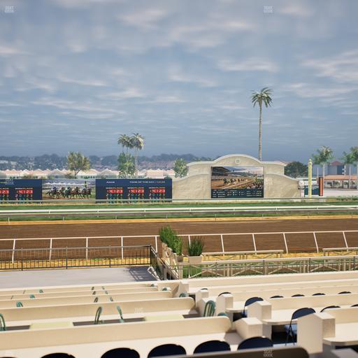 Del Mar Thoroughbred Club - Section Stretch Run Box 17 A Lvl 2 Seat View