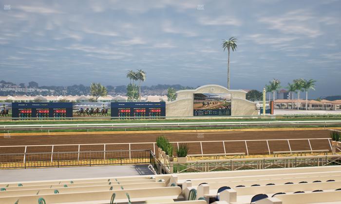 Del Mar Thoroughbred Club - Section Stretch Run Box 17 A Lvl 2 Seat View