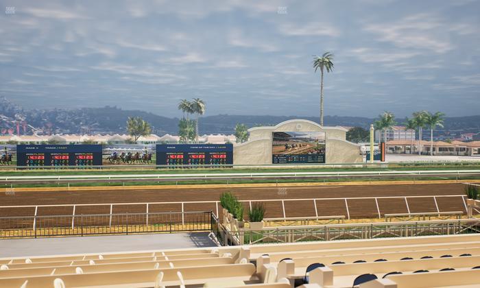 Del Mar Thoroughbred Club - Section Stretch Run Box 17 A Lvl 2 Seat View