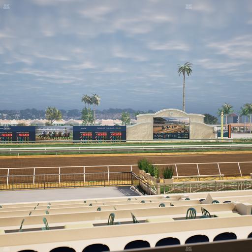 Del Mar Thoroughbred Club - Section Stretch Run Box 18 A Lvl 2 Seat View