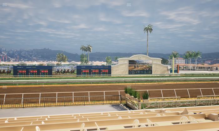 Del Mar Thoroughbred Club - Section Stretch Run Box 19 A Lvl 2 Seat View