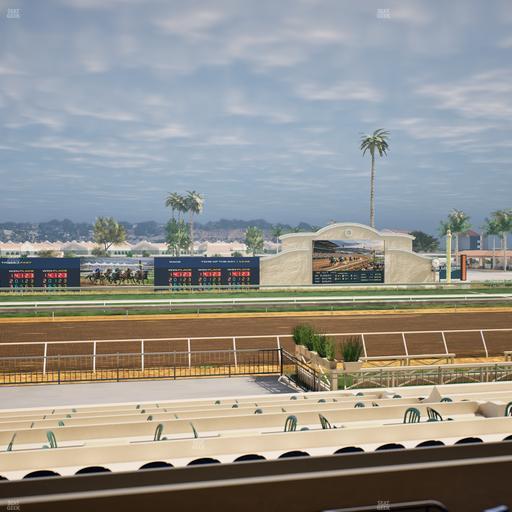 Del Mar Thoroughbred Club - Section Stretch Run Box 19 B Lvl 2 Seat View
