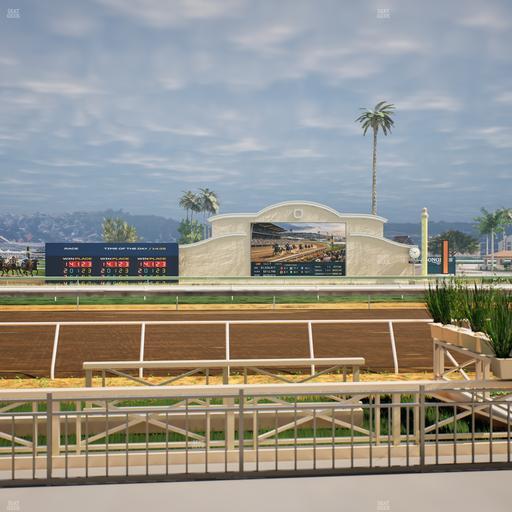 Del Mar Thoroughbred Club - Section Stretch Run Box 2 A Lvl 1 Seat View