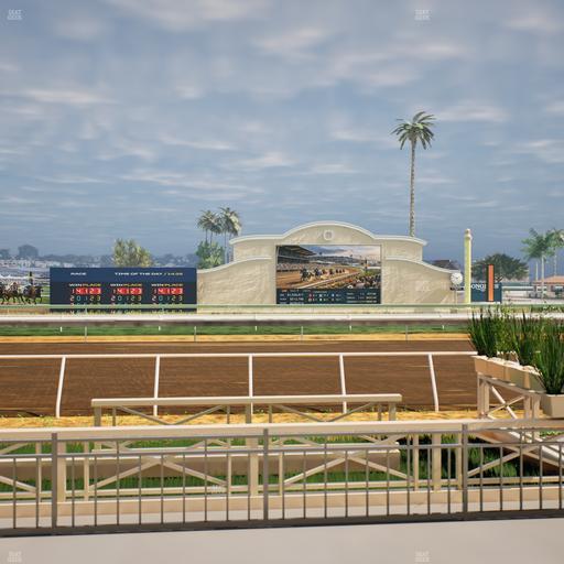 Del Mar Thoroughbred Club - Section Stretch Run Box 2 A Lvl 1 Seat View