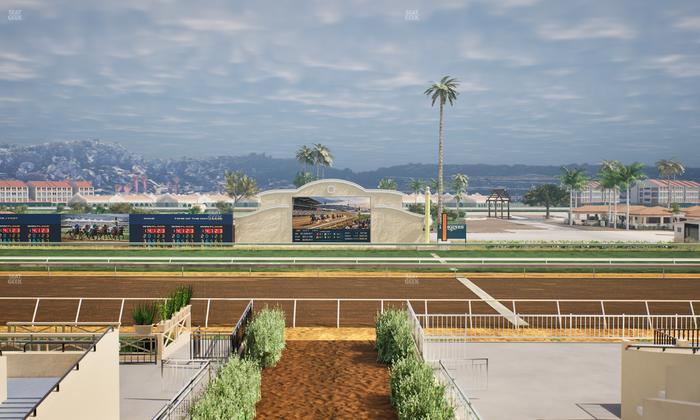 Del Mar Thoroughbred Club - Section Stretch Run Box 2 D Lvl 2 Seat View