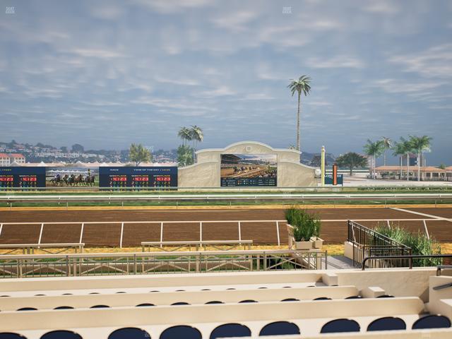 Del Mar Thoroughbred Club - Section Stretch Run Box 2 E Lvl 1 Seat View