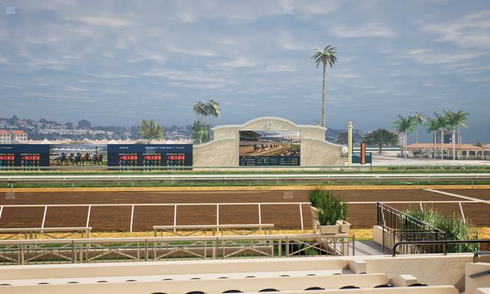 Del Mar Thoroughbred Club - Section Stretch Run Box 2 E Lvl 1 Seat View