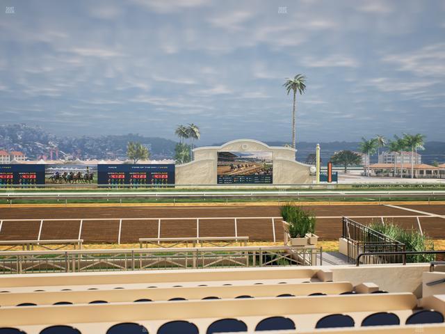 Del Mar Thoroughbred Club - Section Stretch Run Box 2 E Lvl 1 Seat View