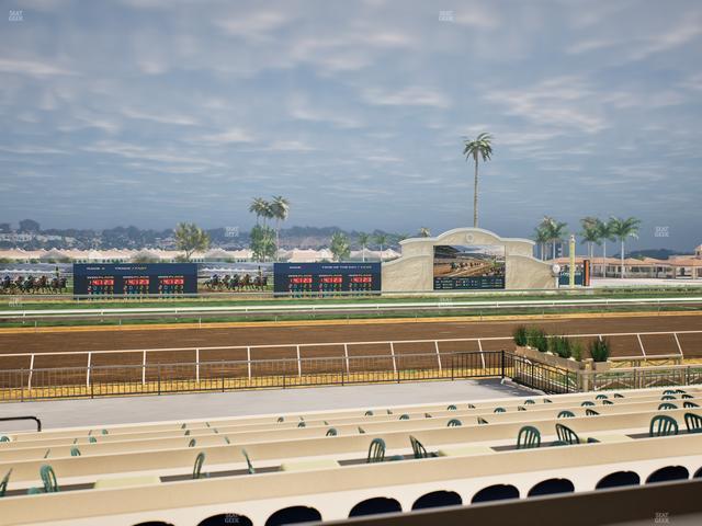 Del Mar Thoroughbred Club - Section Stretch Run Box 22 A Lvl 2 Seat View