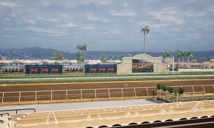 Del Mar Thoroughbred Club - Section Stretch Run Box 23 B Lvl 2 Seat View