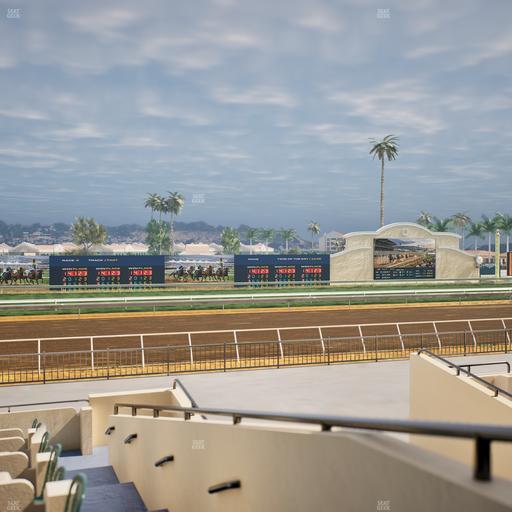 Del Mar Thoroughbred Club - Section Stretch Run Box 29 A Lvl 2 Seat View