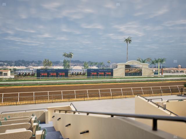 Del Mar Thoroughbred Club - Section Stretch Run Box 29 A Lvl 2 Seat View