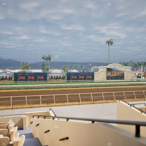 Del Mar Thoroughbred Club - Section Stretch Run Box 29 A Lvl 2 Seat View