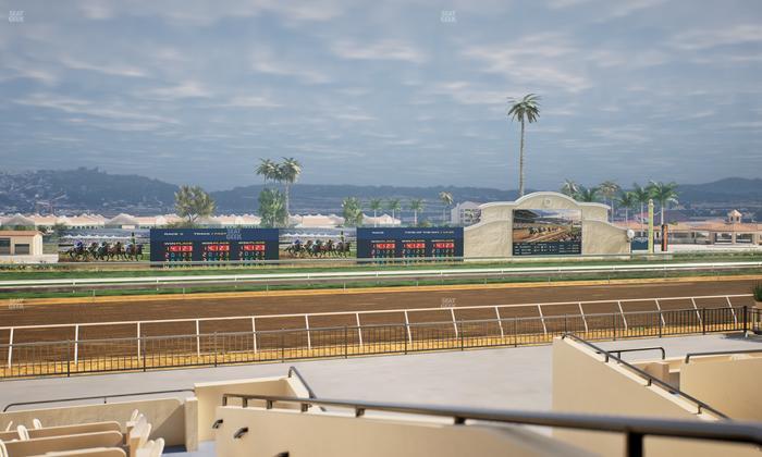 Del Mar Thoroughbred Club - Section Stretch Run Box 29 A Lvl 2 Seat View