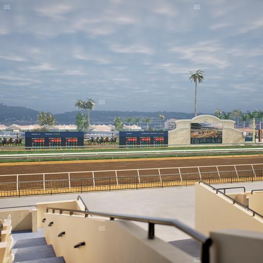 Del Mar Thoroughbred Club - Section Stretch Run Box 29 B Lvl 2 Seat View