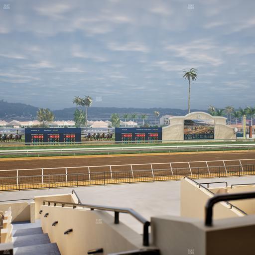 Del Mar Thoroughbred Club - Section Stretch Run Box 29 C Lvl 2 Seat View