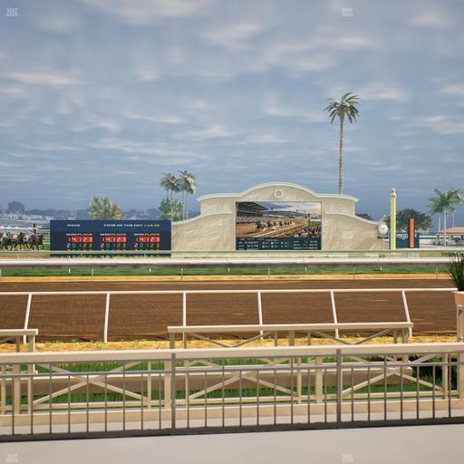 Del Mar Thoroughbred Club - Section Stretch Run Box 3 A Lvl 1 Seat View