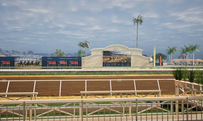 Del Mar Thoroughbred Club - Section Stretch Run Box 3 A Lvl 1 Seat View