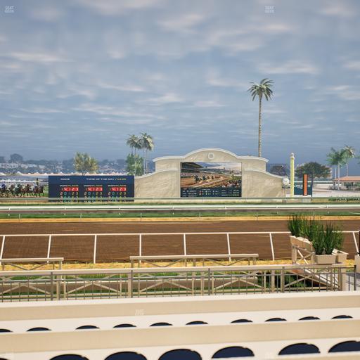 Del Mar Thoroughbred Club - Section Stretch Run Box 3 D Lvl 1 Seat View