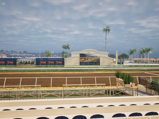 Del Mar Thoroughbred Club - Section Stretch Run Box 3 D Lvl 1 Seat View