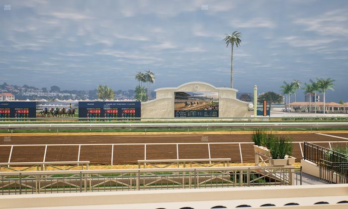 Del Mar Thoroughbred Club - Section Stretch Run Box 3 D Lvl 1 Seat View