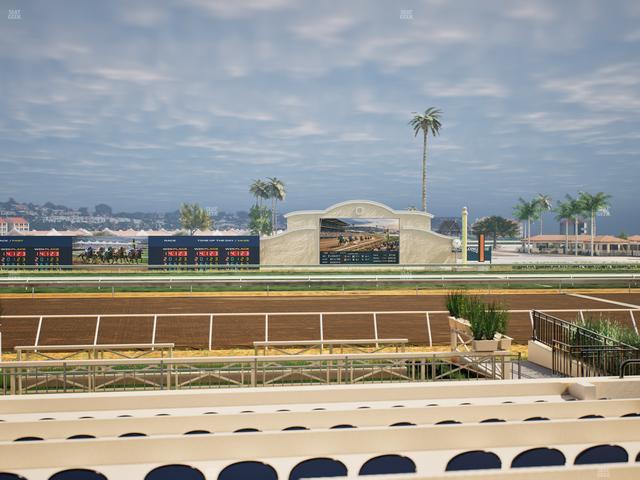 Del Mar Thoroughbred Club - Section Stretch Run Box 3 E Lvl 1 Seat View