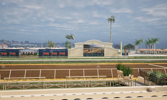 Del Mar Thoroughbred Club - Section Stretch Run Box 3 E Lvl 1 Seat View