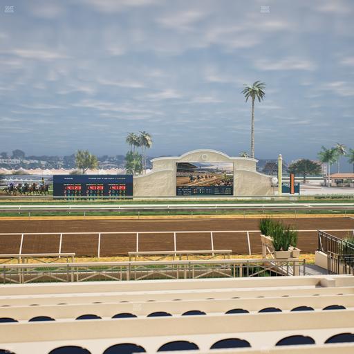 Del Mar Thoroughbred Club - Section Stretch Run Box 3 F Lvl 1 Seat View
