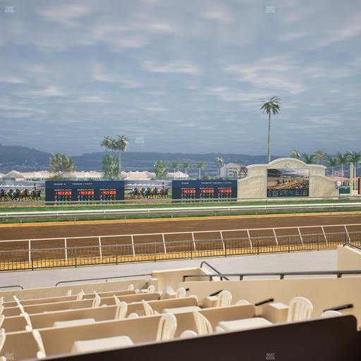Del Mar Thoroughbred Club - Section Stretch Run Box 30 A Lvl 2 Seat View