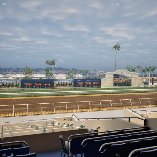 Del Mar Thoroughbred Club - Section Stretch Run Box 30 C Lvl 2 Seat View