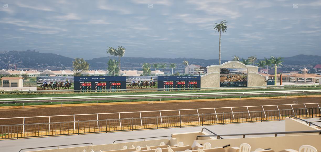 Del Mar Thoroughbred Club - Section Stretch Run Box 31 A Lvl 2 Seat View