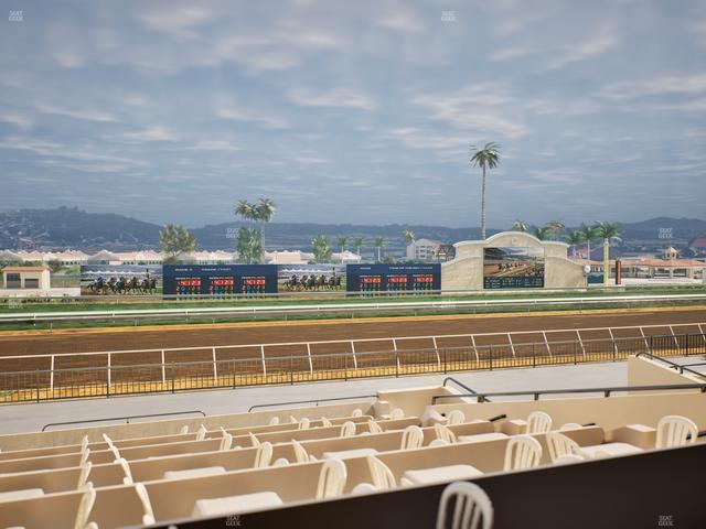 Del Mar Thoroughbred Club - Section Stretch Run Box 31 A Lvl 2 Seat View